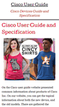 Mobile Screenshot of ciscouserguide.com